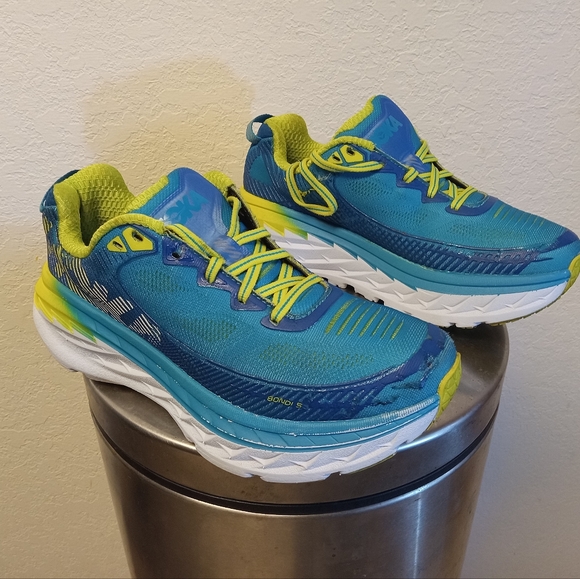 Hoka One One Bondi 5 Women's 7.5 Shoes Sneakets Running Athletic Jogging Walking - Picture 10 of 16
